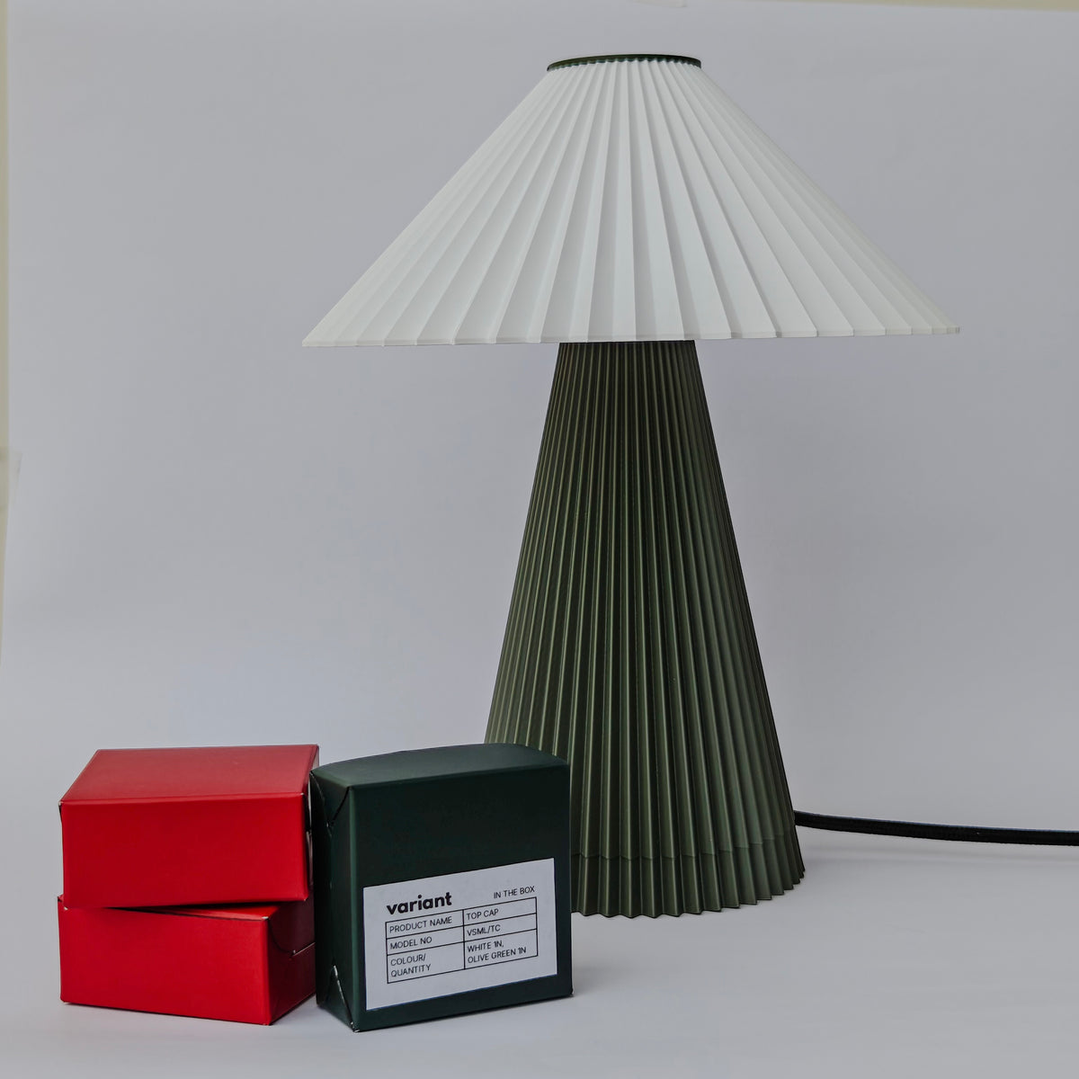 Samurai Lamp - Olive Green